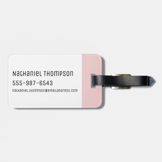 Étiquette À Bagage RICK ET MORTY™| Pourquoi ne pas s'amuser (Dos horizontal)