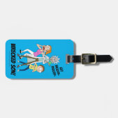 Étiquette À Bagage RICK ET MORTY™| Rick, Morty et Summer (Devant horizontal)