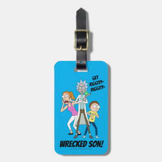 Étiquette À Bagage RICK ET MORTY™| Rick, Morty et Summer