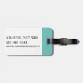 Étiquette À Bagage RICK ET MORTY™| Rick's Private Place (Dos horizontal)