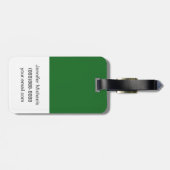 Étiquette À Bagage Rick Rick| Logo Ranger Rick (Dos horizontal)