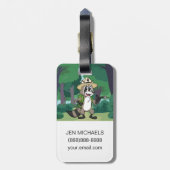 Étiquette À Bagage Rick Rick| Point Rick (Dos Vertical)