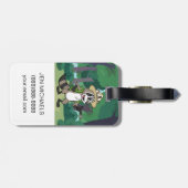 Étiquette À Bagage Rick Rick| Point Rick (Dos horizontal)