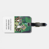 Étiquette À Bagage Rick Rick| Ranger Rick et Ricky (Dos horizontal)