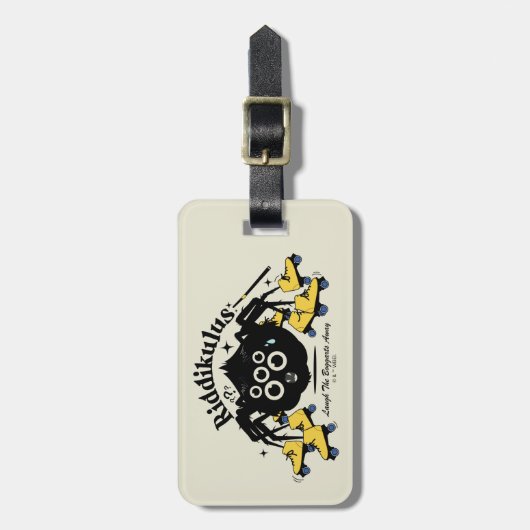 Étiquette À Bagage Riddikulus - Rire des chiens (Devant Vertical)