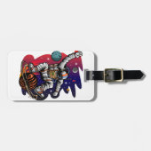 Étiquette À Bagage Ride de l'espace (Devant horizontal)