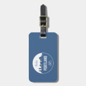 Étiquette À Bagage Ride Portland (Devant Vertical)