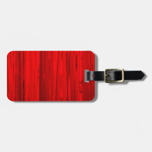 Étiquette À Bagage Rideau rouge