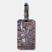 Étiquette À Bagage Rings de la 8e rue (Dos Vertical)