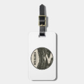 Étiquette À Bagage Rita Blanca National Grasslands Stream (Devant Vertical)