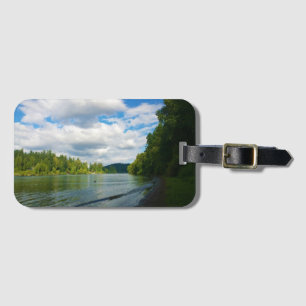 Étiquette À Bagage Rive de la rivière Willamette, OU