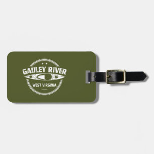 Étiquette À Bagage Rivière Gauley, Virginie-Occidentale