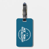 Étiquette À Bagage Rivière Horsepasture Caroline du Nord Kayak (Dos Vertical)