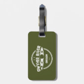 Étiquette À Bagage Rivière Owyhee, Oregon (Dos Vertical)