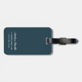 Étiquette À Bagage Rivière RaftingColorado (Dos horizontal)