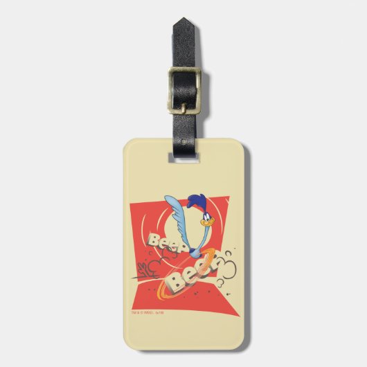 Étiquette À Bagage ROAD RUNNER™ BEEP BEEP!™ Graphique de coucher de s (Devant Vertical)