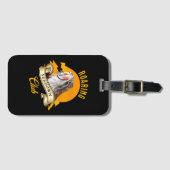 Étiquette À Bagage Roaring Sundown Club Sabertooth Tiger (Devant Horizontal)