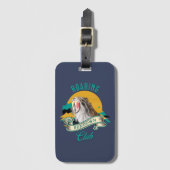 Étiquette À Bagage Roaring Sundown Club Sabertooth Tiger (Devant Vertical)