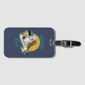 Étiquette À Bagage Roaring Sundown Club Sabertooth Tiger (Devant Horizontal)