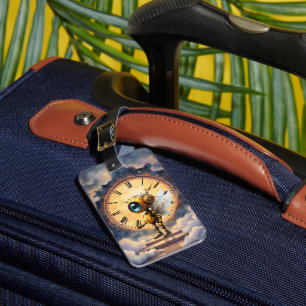 Étiquette À Bagage Robby le Gardien du Temps ailé – Série Les Ailes d