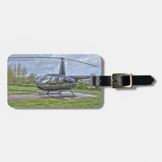 Étiquette À Bagage Robinson R44 (Devant horizontal)