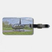 Étiquette À Bagage Robinson R44 (Dos horizontal)