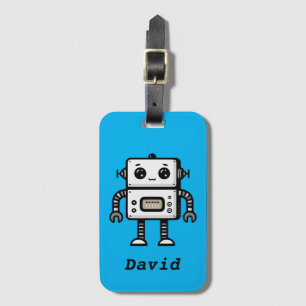 Étiquette À Bagage Robot