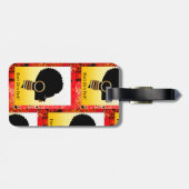 Étiquette À Bagage Rock Black Girls (Dos horizontal)