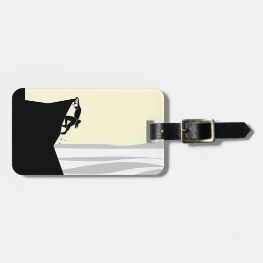 Étiquette À Bagage Rock Climat 1 (Devant horizontal)