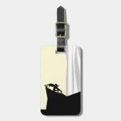 Étiquette À Bagage Rock Climat 1 (Devant Vertical)