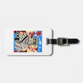 Étiquette À Bagage Roi Des Cartes (Devant horizontal)