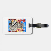 Étiquette À Bagage Roi Des Cartes (Dos horizontal)