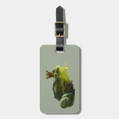 Étiquette À Bagage roi grenouille (Devant Vertical)