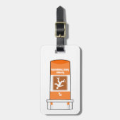 Étiquette À Bagage Rollerblading Est Mon Médicament (Devant Vertical)