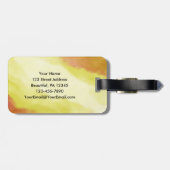 Étiquette À Bagage Romains 12:12 Soyez Joyeux dans l'espérance Bible (Dos horizontal)