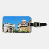 Étiquette À Bagage Roman forum (Devant horizontal)