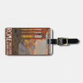 Étiquette À Bagage Rome (Devant horizontal)