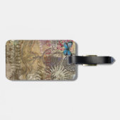 Étiquette À Bagage Rome Italy Travel Vacation (Dos horizontal)