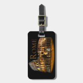 Étiquette À Bagage Rome : Le Colisée (Devant Vertical)