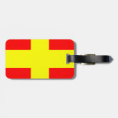 ÉTIQUETTE À BAGAGE ROMÉO (Dos horizontal)