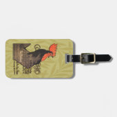 Étiquette À Bagage Rooster Steinlen Cocorico (Devant horizontal)