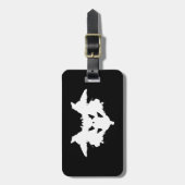 Étiquette À Bagage Rorschach Inkblot (Devant Vertical)