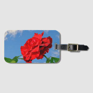 Étiquette À Bagage Rosa Don Juan avec le ciel bleu
