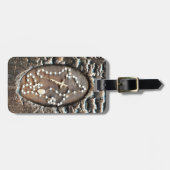 Étiquette À Bagage Rosaire (Devant horizontal)