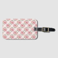 Rose anglais rose cottage fleuri vintage motif