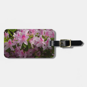 Étiquette À Bagage Rose Azalea Bush printemps floral