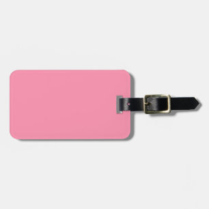 Étiquette À Bagage Rose Baker-Miller (couleur solide)