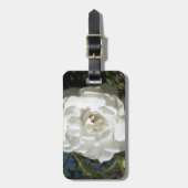 Étiquette À Bagage Rose blanc (Devant Vertical)