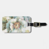 Étiquette À Bagage Rose bleu (Devant horizontal)