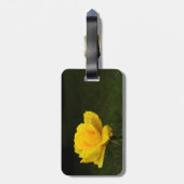 Étiquette À Bagage Rose jaune (Dos Vertical)